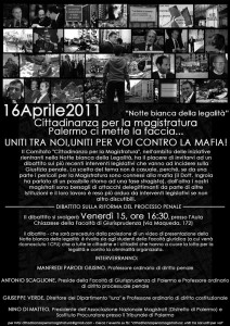 Notte Bianca della Legalità
