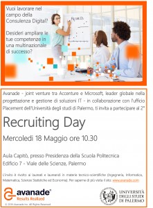 Locandina Recruiting Day