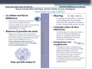 nuove funzioni biblioteca universitaria nuove funzioni biblioteca universitaria