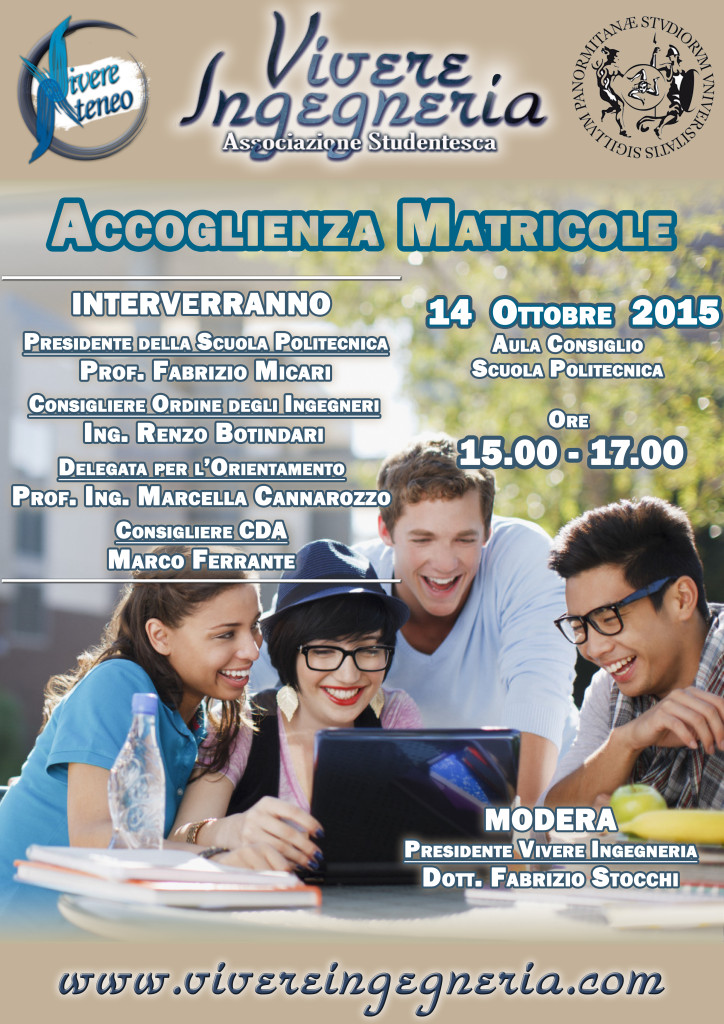 Locandina Accoglienza Matricole2