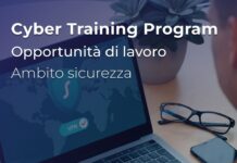 Cyber Training Program – Nuove opportunità di lavoro in ambito Sicurezza