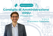 Resoconto Consiglio d’Amministrazione ERSU 27/06/2024