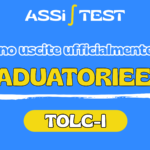 GRADUATORIE TOLC- I – SESSIONE DI SETTEMBRE